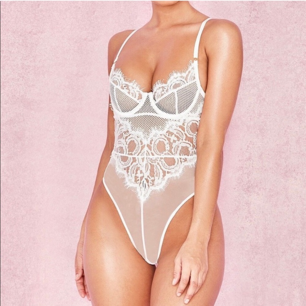 House of CB White Lingerie
